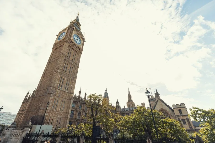 Big Ben and the Palace of Westminster in London